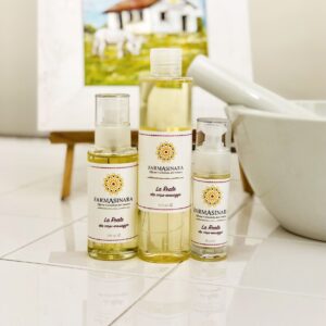 Olio corpo massaggio