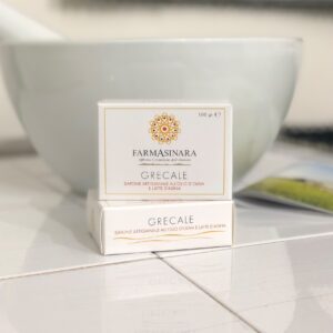 Grecale, sapone artigianale all'olio d'oliva e latte d'asina